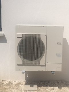 Pompe à chaleur Lizea module extérieur et intérieur